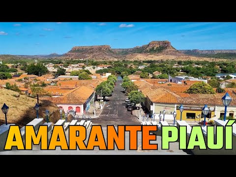 FUI ao Centro HISTÓRICO de Amarante Piauí e Fiquei SURPREENDIDO