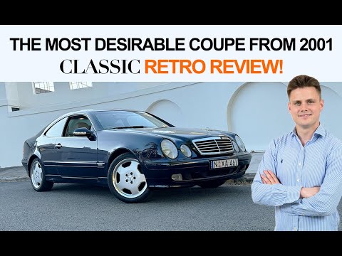 Should you buy an old 2000s Mercedes Coupe? (W208) 2001 CLK 320 Retro Review & Buyers Guide 🇦🇺