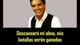 ELVIS PRESLEY - I´m gonna walk dem golden stairs ( con subtitulos en español )  BEST SOUND