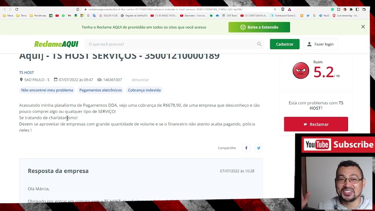 Watch Now Apareceu um boleto pra eu pagar da TS HOST CNPJ 35001210000189 empresa de Goiânia Apareceu um boleto pra eu pagar da TS HOST CNPJ 35001210000189 empresa de Goiânia