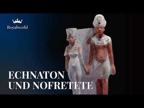 Echnaton und Nofretete | Altägypten