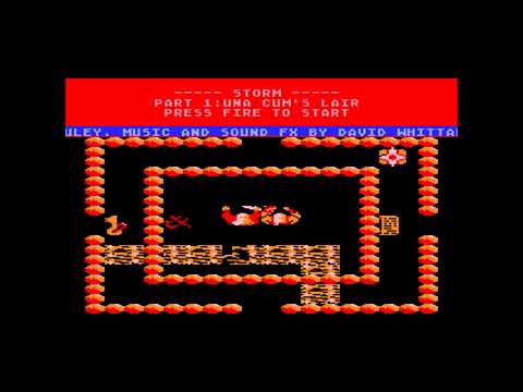 The Best of Retro VGM #1267 - Storm (Atari 8-bit) - Title Screen