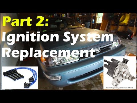 Distributor and Spark Plug Wires Replacement on a '93-'97 Corolla