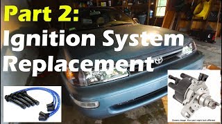 Distributor and Spark Plug Wires Replacement on a '93-'97 Corolla