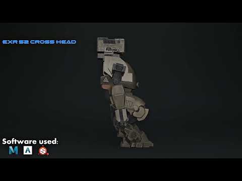 3D Modeling and Texturing Demo Reel 2023