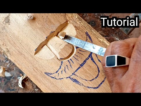 Face Wood Carving Tutorial for Beginners