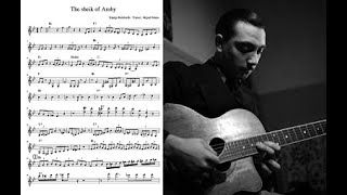 Django Reinhardt - The Sheik of Araby Transcription