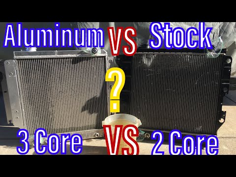 Aluminum VS Stock Radiators Is It Worth it? Differences Between Capacity &“SAE” “MM” Core Sizes