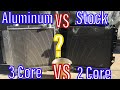 Aluminum VS Stock Radiators Is It Worth it? Differences Between Capacity &“SAE” “MM” Core Sizes