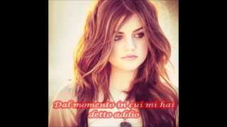 Lucy Hale - That's What I Call Crazy (TESTO TRADOTTO)