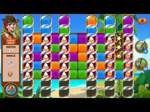 Lost Island Blast Adventure Level 1847 NO BOOSTERS - A S GAMING ✔️