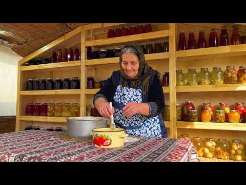 Shah Pilaf! Cooking The Most Famous National Azerbaijani Food in the Village!