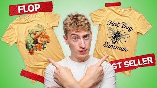 I Reviewed 1057 T-Shirt Designs... This is What Sells