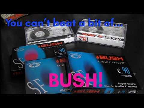 Bush - Comparing several generations of Bush brand Type 1 cassettes that is :-)