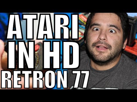 Atari 2600 in HD?! Retron 77 Review & Reaction!