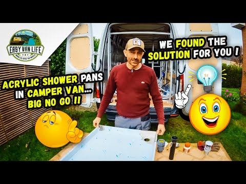 Why Stainless Steel Shower Pan for your camper is the best option