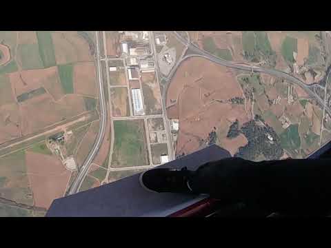 My first Friday Freakout skydiving malfunction - massive line twist and spinning