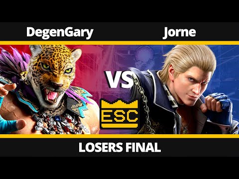 ESC 57 - Losers Final - DegenGary (King) Vs. Jorne (Steve) - Tekken 8 UK Local Tournament