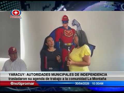 Autoridades municipales de Independencia trasladaron su agenda de trabajo a la comunidad La Montaña