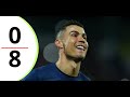 Cristiano RONALDO Hat Trick AGAIN Abha vs Al Nassr 0 8 Highlights & Goals 2024