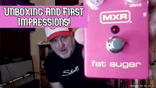 Video thumbnail for MXR Fat Sugar - Unboxing And 1st Impressions by Basement Guitar Superstar