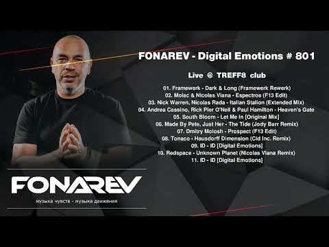 FONAREV - Digital Emotions # 801. Live @ TREFF8 Club