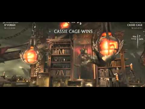 MKX  Winter Brawl X   Winners Final   cR HoneyBee D'Vorah vs cR SonicFox Cassie Cage   Top 8