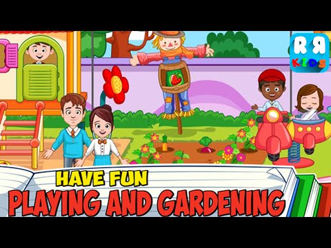 My Town : Preschool - Playing and Gardening - Part 2