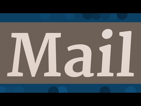 MAIL pronunciation • How to pronounce MAIL