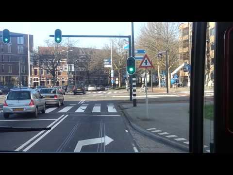RET buslijn 44 Trajectvideo Rotterdam Zuidplein - Centraal Station (2014)