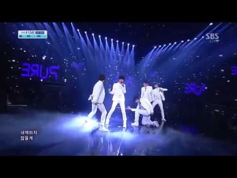 PURE [I still like you] @SBS Inkigayo popular 20130414