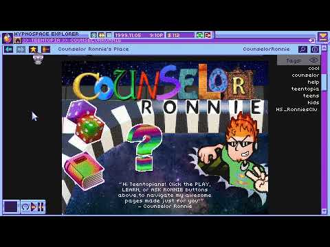 Hypnospace Outlaw - Counselor Ronnie