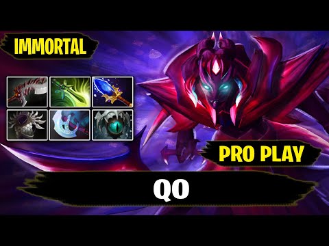 Spectre Pro Gameplay by QO IMMORTAL Rank Dota 2