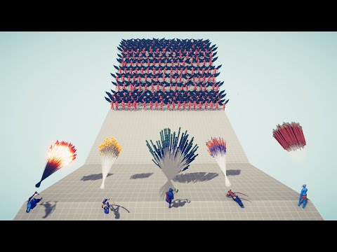 40x DEFLECT GODS vs 5x EVERY GOD - Totally Accurate Battle Simulator