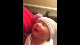 Daddy sings Marine Hymn to baby