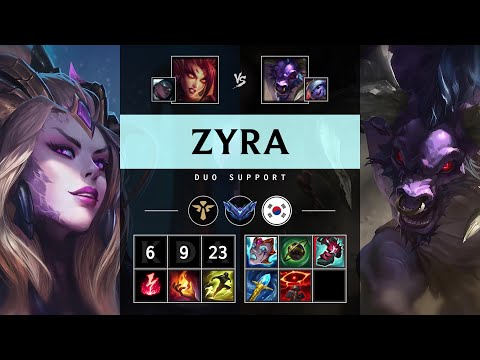Zyra Support vs Alistar - KR Diamond Patch 25.11