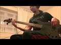 Moonspell - How we Became Fire (Bass Cover)