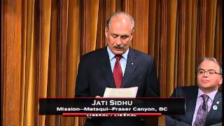 MP Jati Sidhu – Member’s Statement 29/01/2016