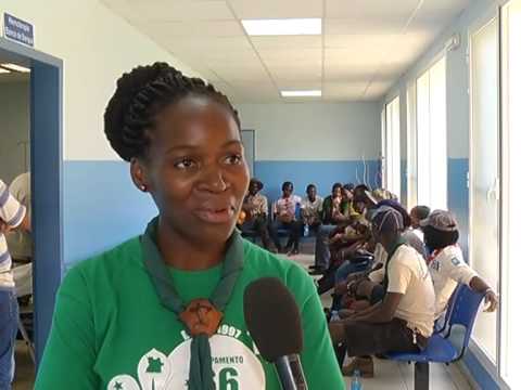 Angola Magazine - Luanda - Campanha de doação de sangue no hospital municipal de viana