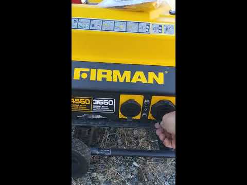 Review of Firman 3650W Generator
