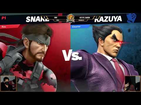 Rayenari Weekly 31 - Pools - Rou (Snake) Vs. Saosin (Kazuya) - SSBU