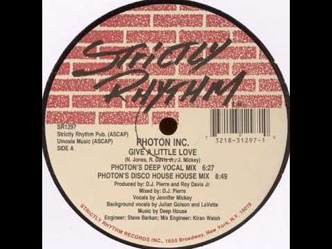 Photon Inc. - Give A Little Love (Photon's Disco House Mix) (1992)