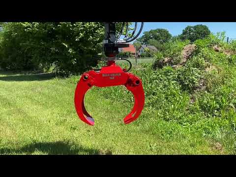 Holzgreifer für Minibagger: Dala-Gripen DG08