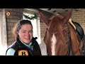 Sanne Voets, tranen van blijdschap over haar paard
