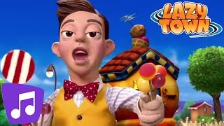 Lazy Town | The Mine Song Music Video