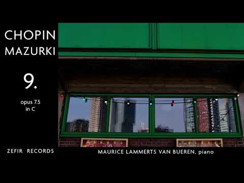 Mazurka no. 9 opus 7.5 in C