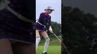 【TikTok】ナイスショットでチラリ