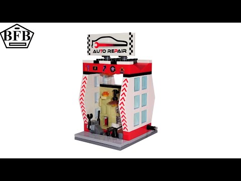 Sembo Block | Mini Street | Auto Reparatur Werkstatt SD6059 | Speed Build Review | Teil 1