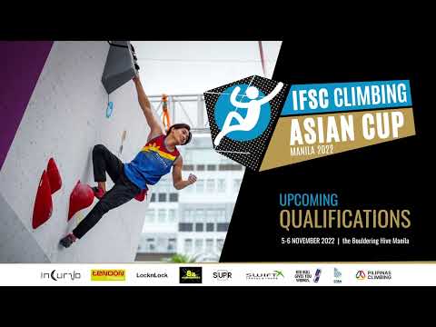 IFSC Asian Cup Manila - Men's Boulder Qualifications
