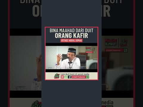 Ustadz Abdul Somad - Bina Maahad Dari Duit Orang Kafir #shorts #fyp